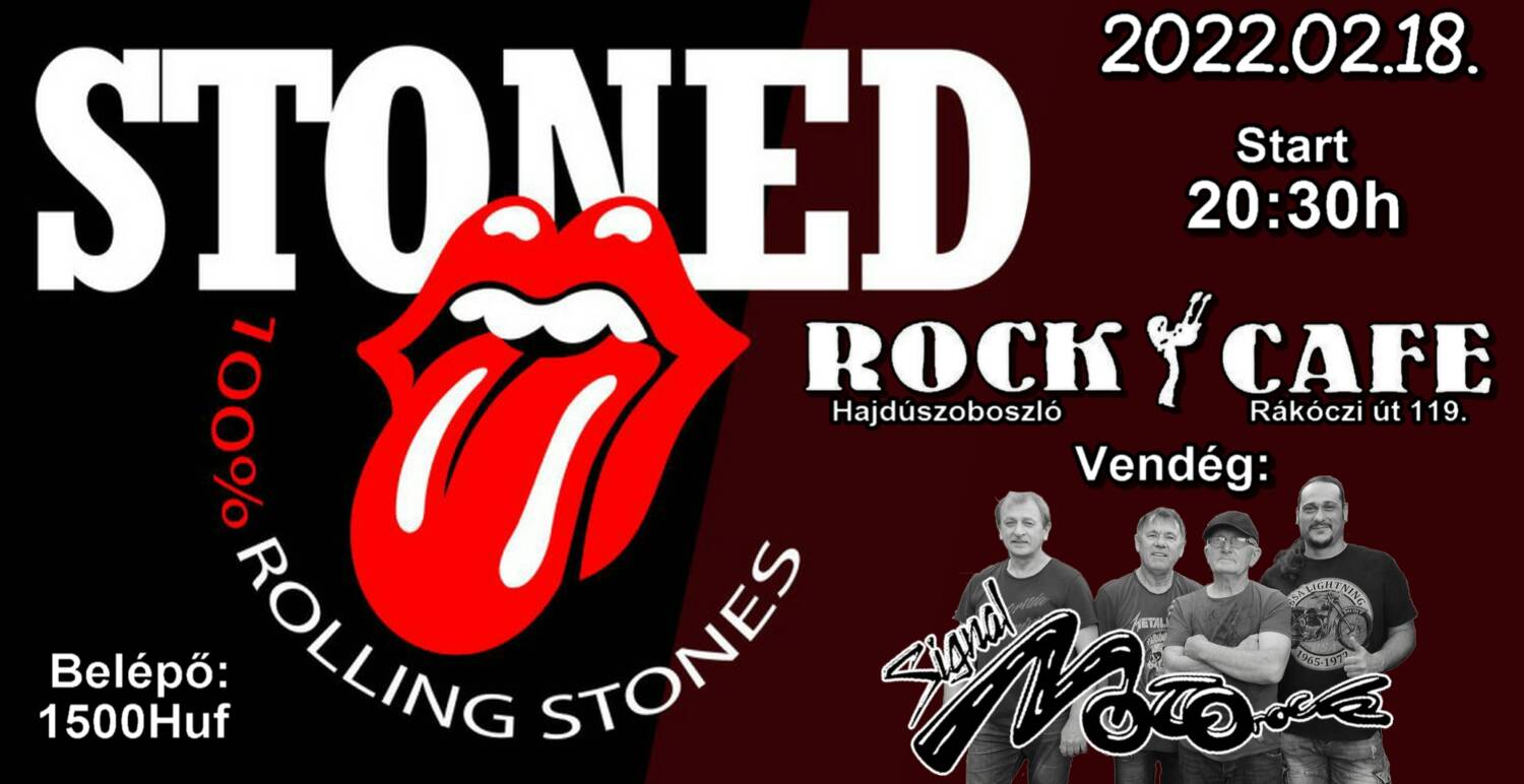 Stoned 100% Rolling Stones Koncert