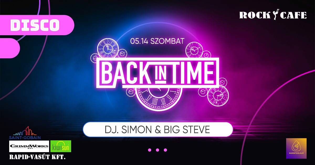 Back In Time (dj. Simon+big Steve)