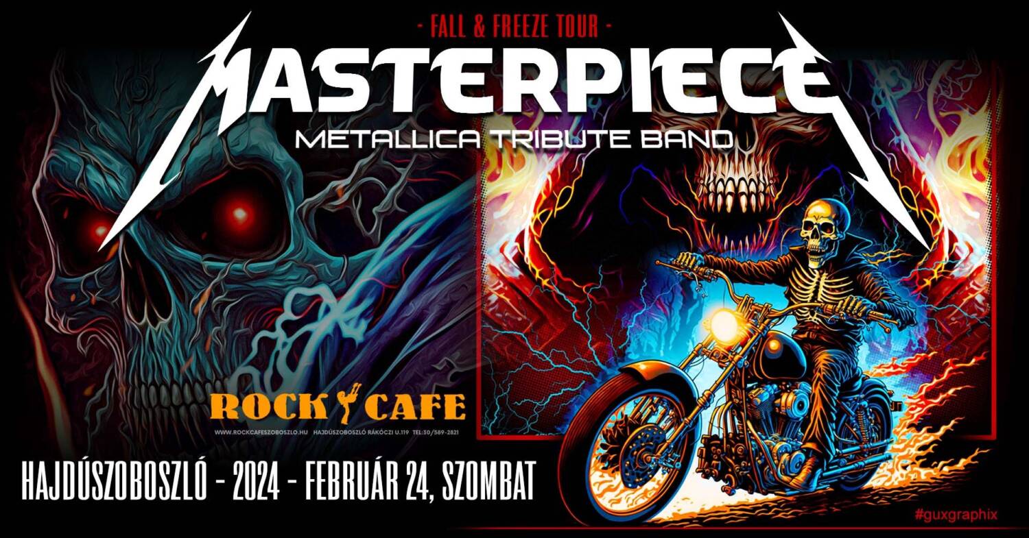 Masterpiece Metallica Tribute Band Live