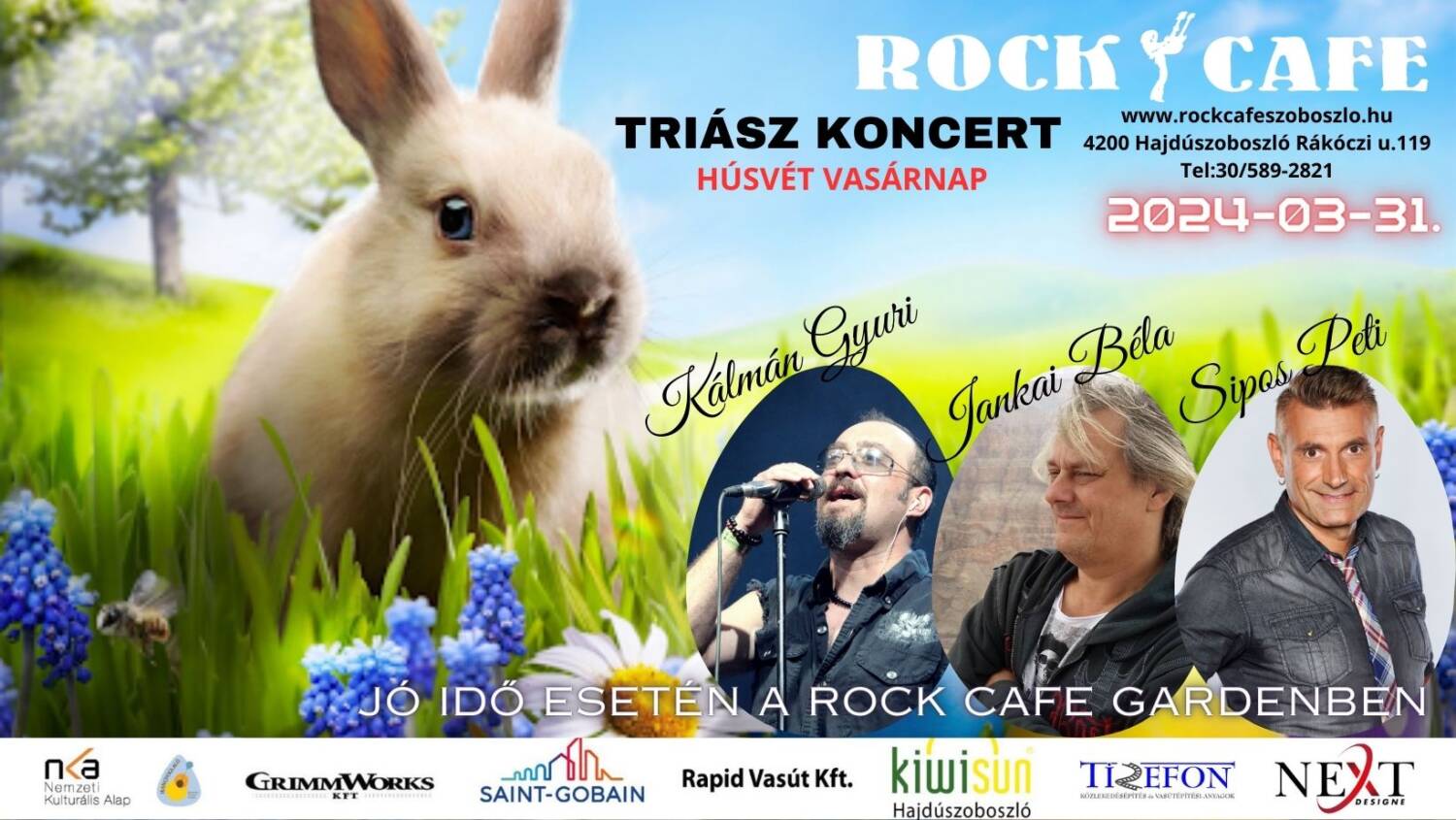 TriÁsz Koncert Húsvéti Zenelocsolás