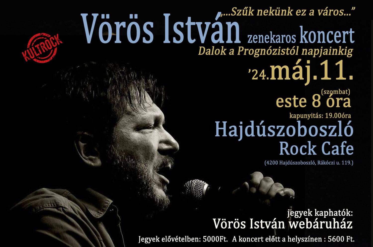 Vörös István Zenekaros Koncert